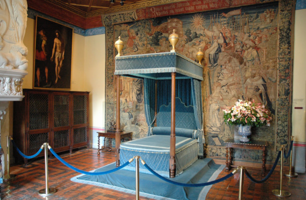 Photo de la chambre Bleue du Château de Chenonceau