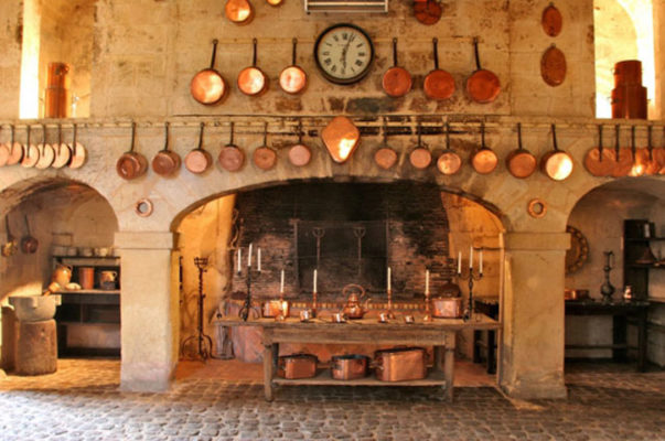 Photo des cuisines du Château de Brissac