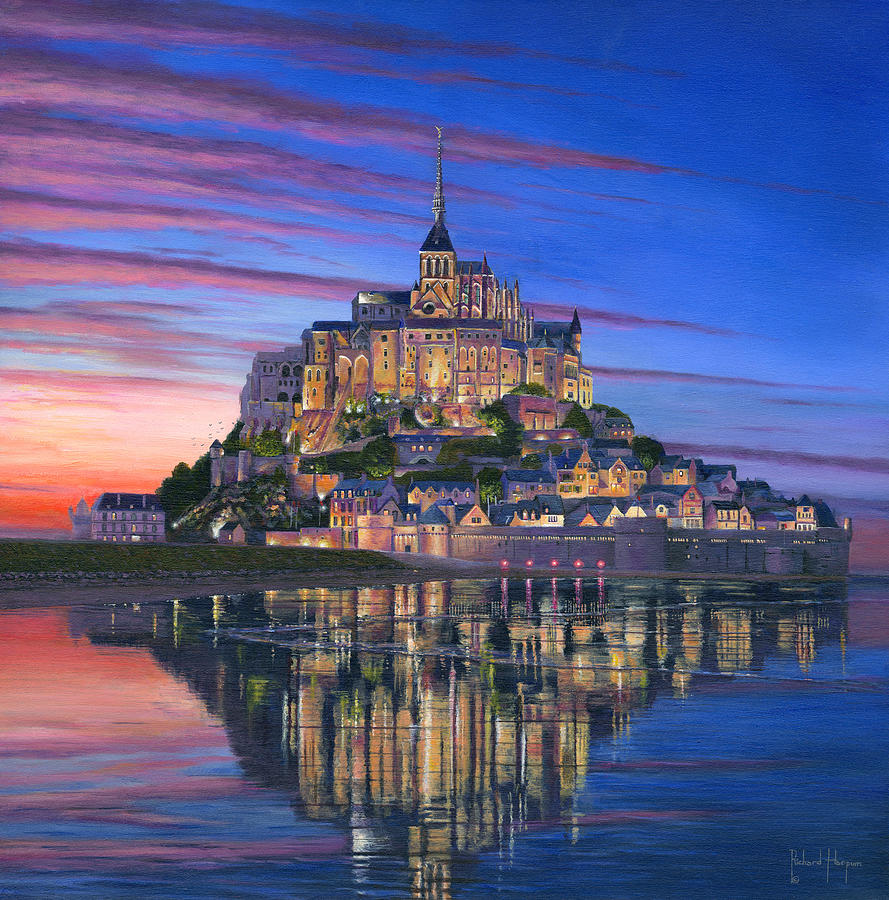 the Mont Saint Michel