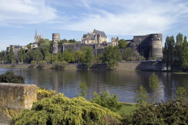 Photo du château d'Angers sur la Maine