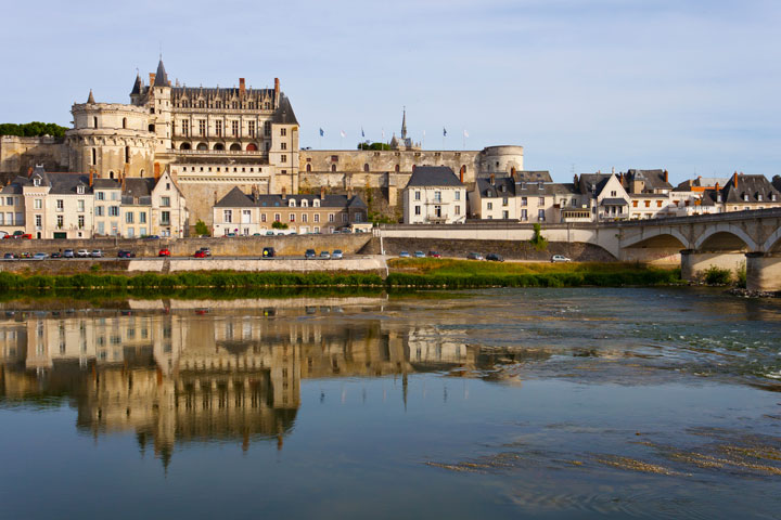 Carte des châteaux de la Loire