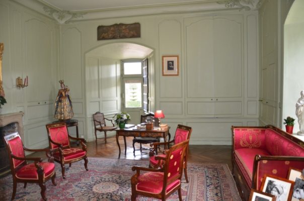 Salon et cabinet de travail du château de Villandry